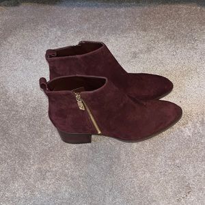 Ladies Suede Ankle boots Sz 9M